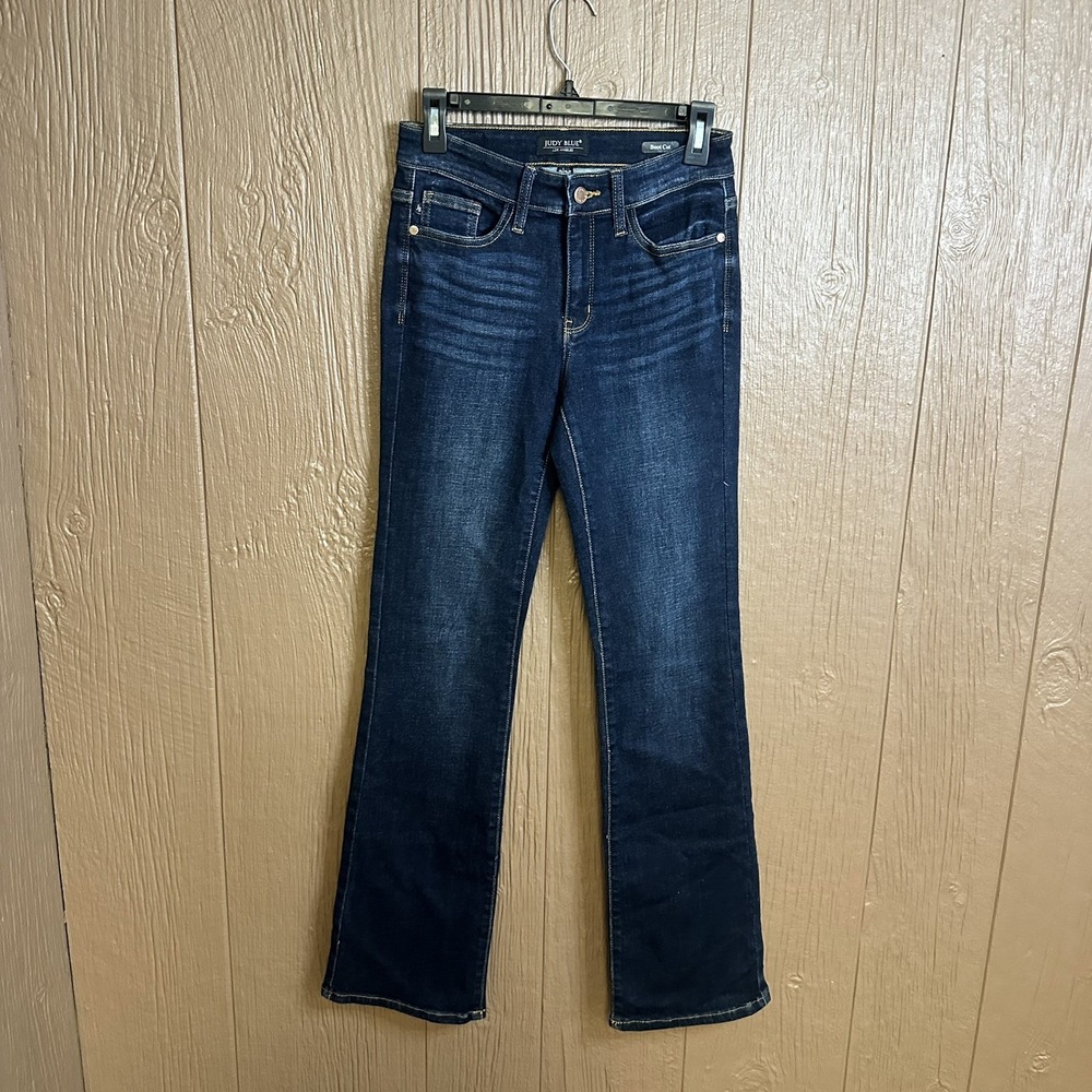 Judy Blue Women's Size 3/26 Dark Blue Stretch Denim High Rise Bootcut Jeans